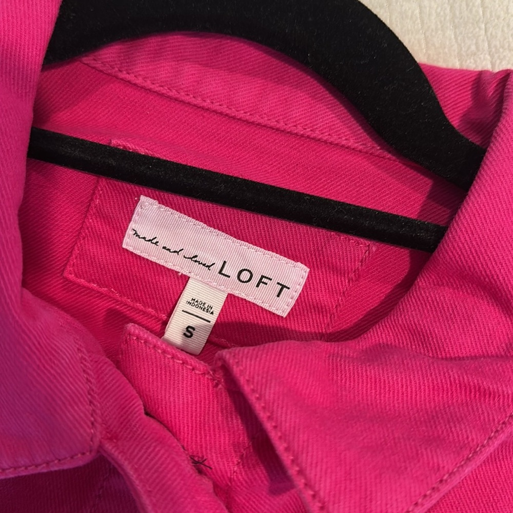 LOFT Pink Blazer Jacket - Picture 2 of 9